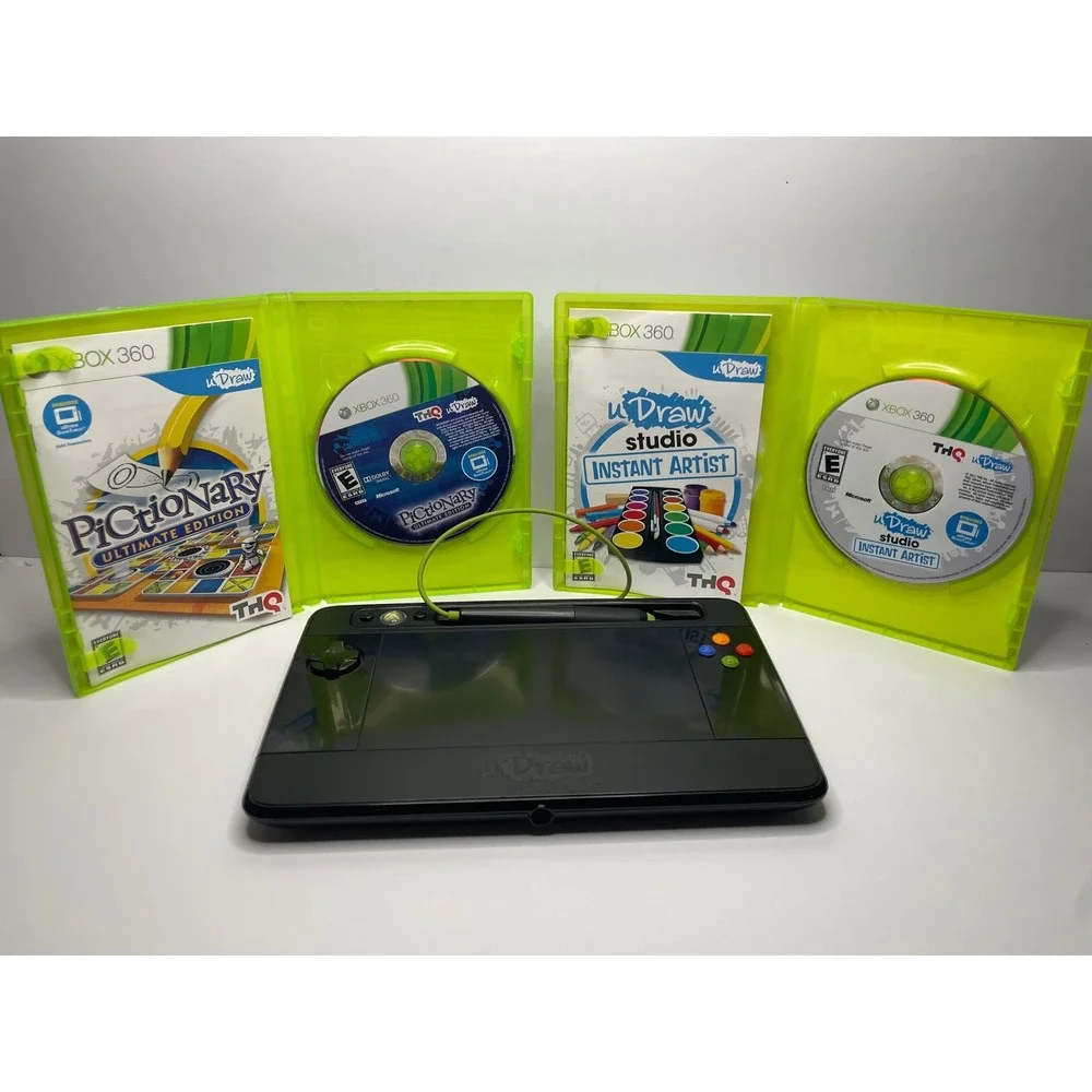 Xbox 360 uDraw GameTablet Bundle with Pictionary and uDraw Studio Instant Artist